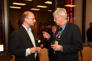 Olaf Teschke (zbMATH) and Patrick Ion (retired editor from Math Reviews)