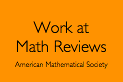 Work at Math Reviews
