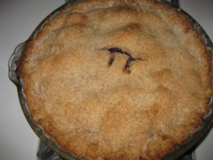 my blueberry pi pie