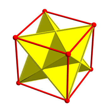 Cube With 2 Tetrahedra - Greg Egan