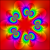 Atomic Singular Inner Function with Atoms at Fifth Roots of Unity - Elias Wegert, www.visual.wegert.com